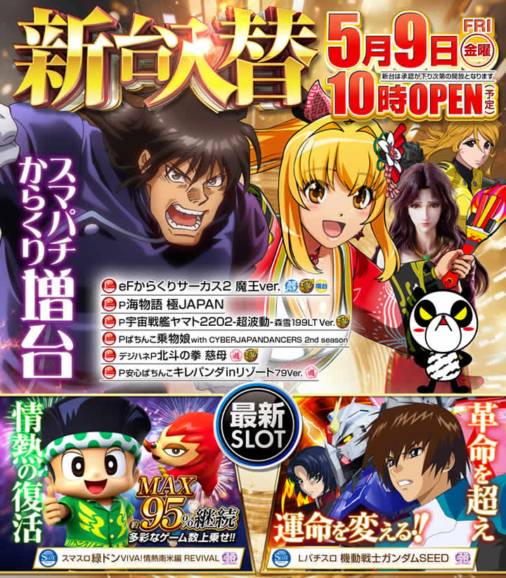 新台入替
